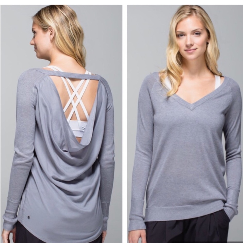Lululemon Unity Pullover - Grey - Picture 3 of 9